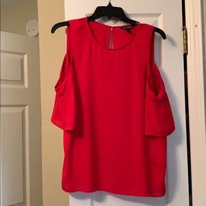 Express cold shoulder top